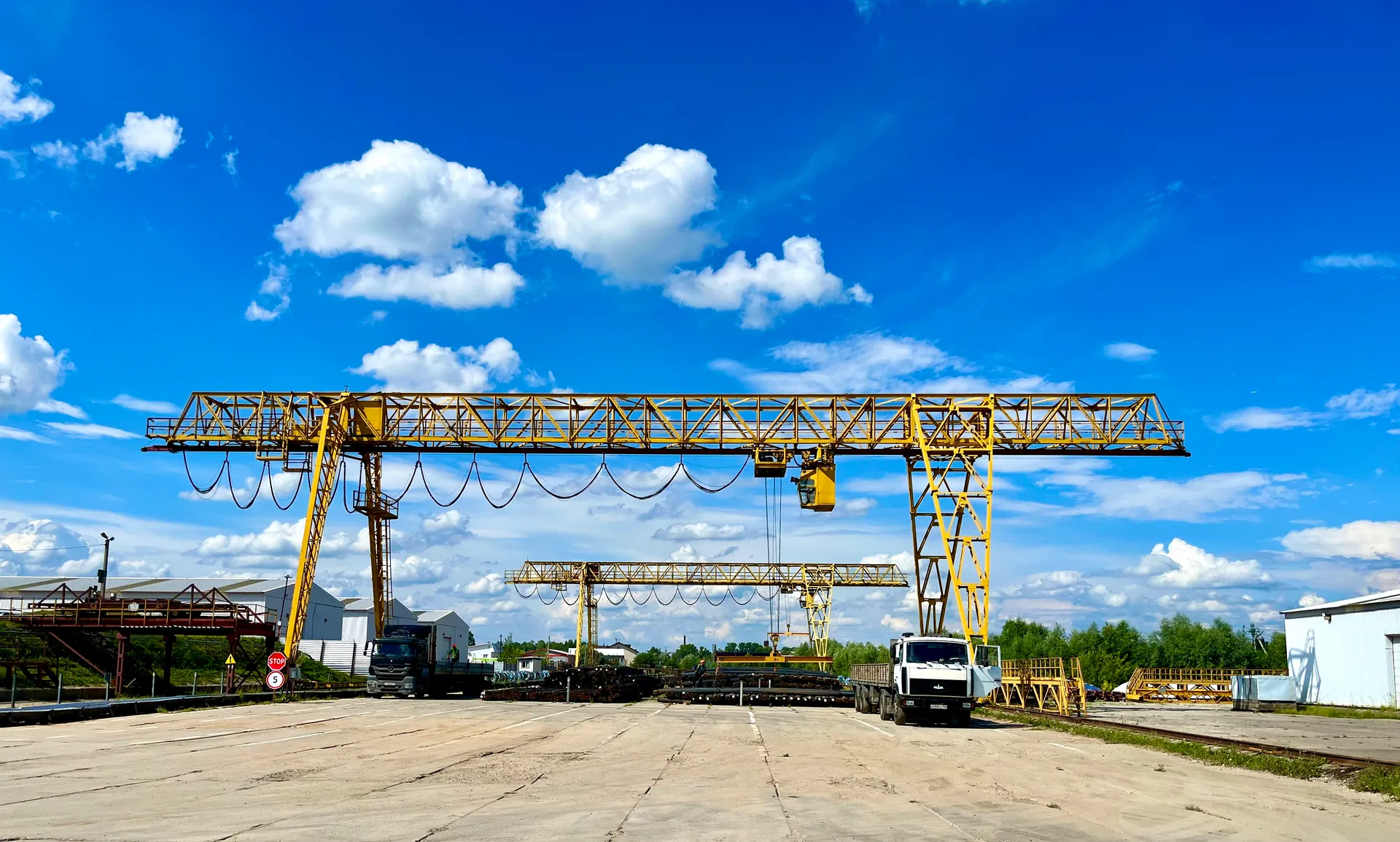 Краны терминала «Рекорд»